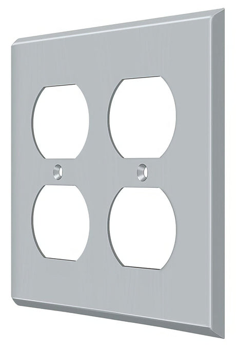 Deltana SWP4771U26D satin chrome switch plate