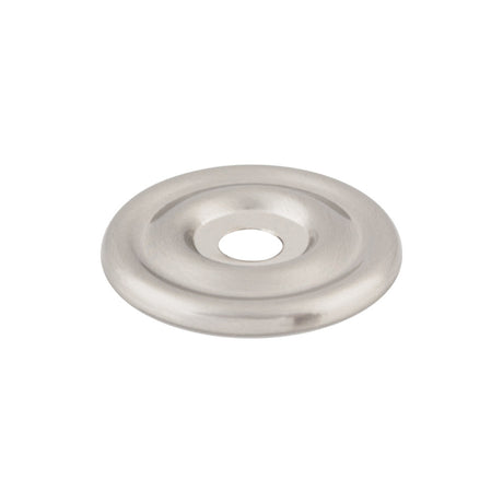 Top Knobs TK890BSN Brixton Knob Backplate Brushed Satin Nickel