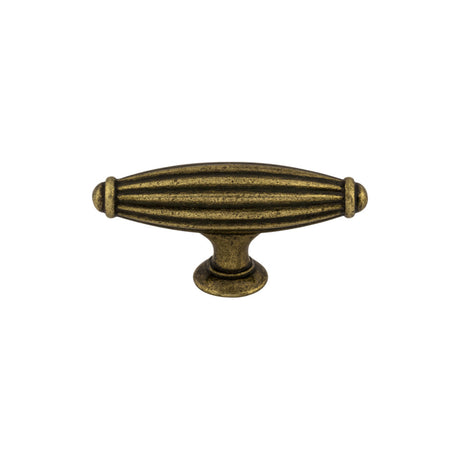 Top Knobs M150 Tuscany 2 5/8" Length Bar Knob German Bronze