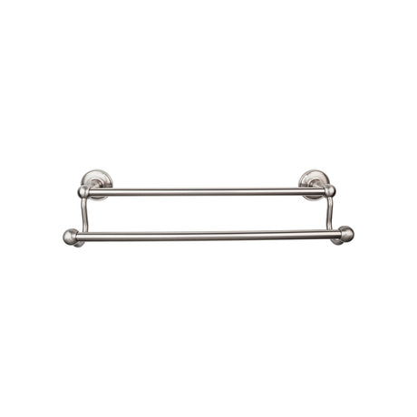 Top Knobs ED9BSND TOP BATH (R) Edwardian Bath Double 26 1/2" Wall Mounted Towel Bar Brushed Satin Nickel