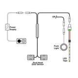 Task Lighting T-2HDSS-30W-IR switch