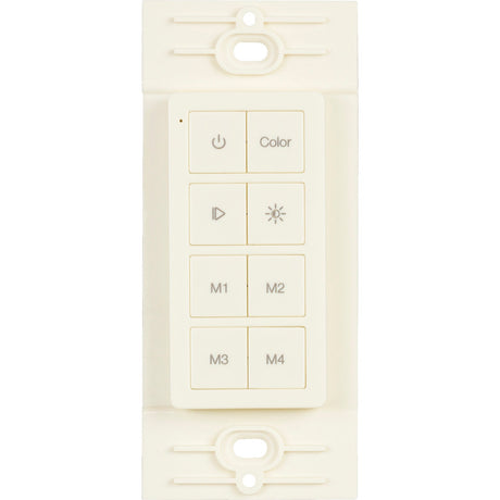 Task Lighting T-C-RGBWC-RF-AL almond rgb wireless wall control
