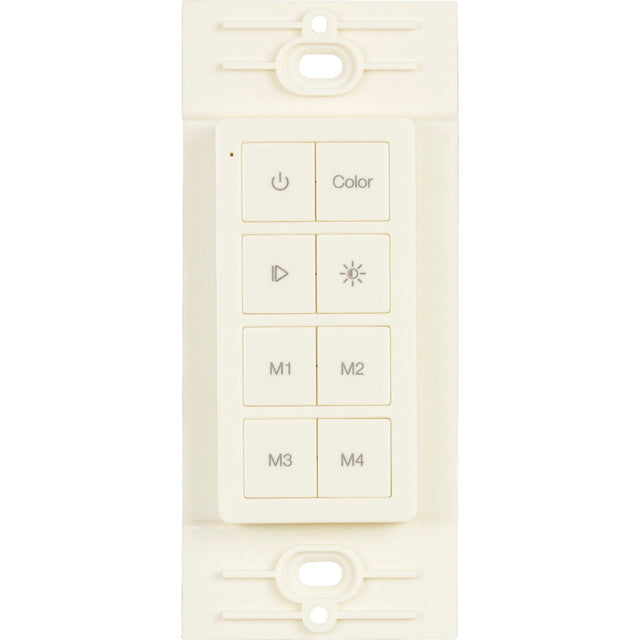 Task Lighting T-C-RGBWC-RF-AL almond rgb wireless wall control