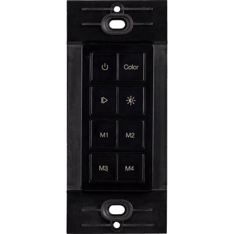 Task Lighting T-C-RGBWC-RF-BK black rgb wireless wall control