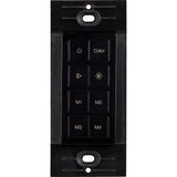 Task Lighting T-C-RGBWC-RF-BK black rgb wireless wall control
