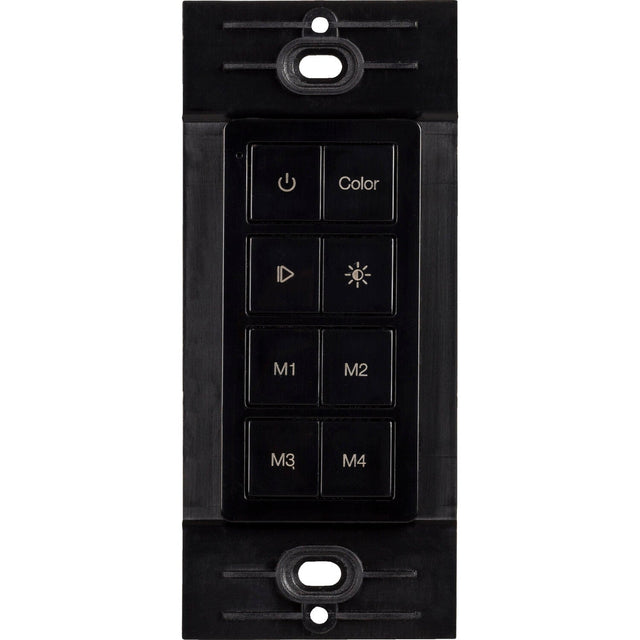 Task Lighting T-C-RGBWC-RF-BK black rgb wireless wall control
