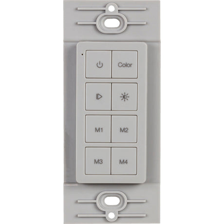 Task Lighting T-C-RGBWC-RF-GR grey rgb wireless wall control