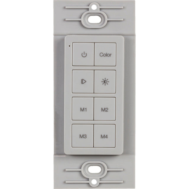 Task Lighting T-C-RGBWC-RF-GR grey rgb wireless wall control