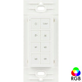 Task Lighting T-C-RGBWC-RF-WT RGB Wireless Controller White
