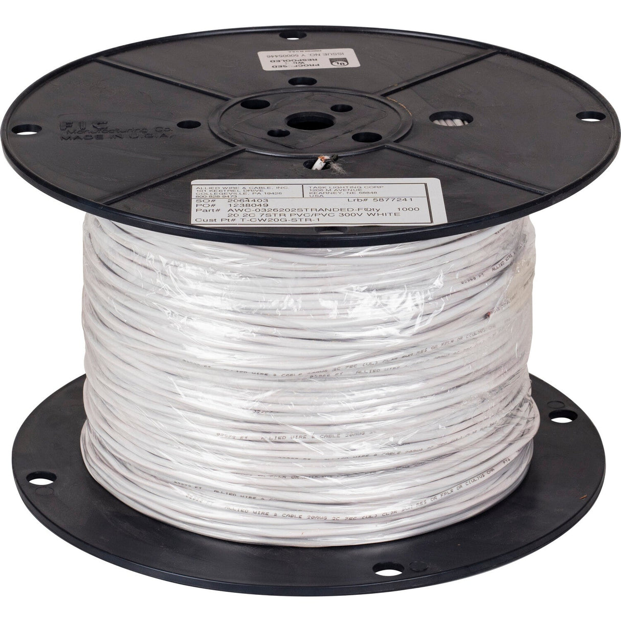 Task Lighting T-CW20G-STR-1K white connection wire