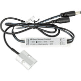 Task Lighting T-DSS-30W-IR switch in satin stainless, front view