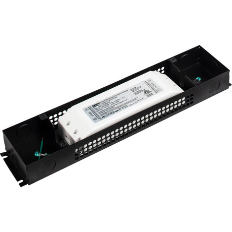 Task Lighting T-DT60W-12V-HW hardwired dimmable power supply, front view
