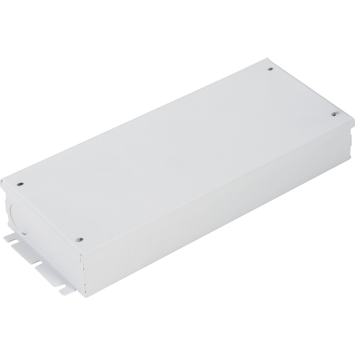Task Lighting T-JB-ST-10-WH Metal Junction Box with Knock-Outs, 9.8 x 3.9 x 1.5 inches, White