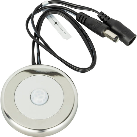 Task Lighting T-MSS-60W switch in satin stainless, front view