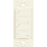 Task Lighting T-Q-2Z-WC-RF-AL almond wireless 2 zone duo controller