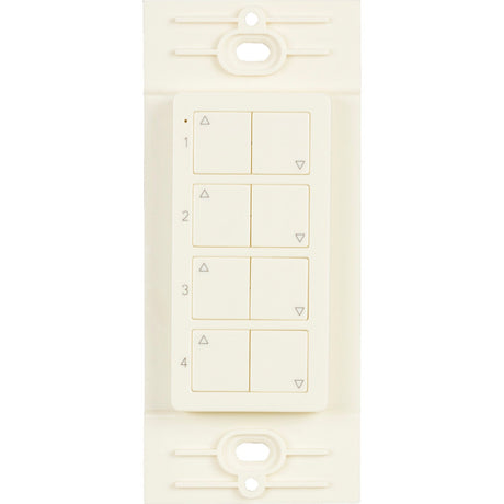 Task Lighting T-Q-4Z-WC-RF-AL almond wireless 4 zone quattro controller