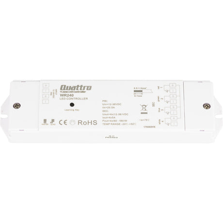 Task Lighting T-Q-WR240 led dimming receiver, front view