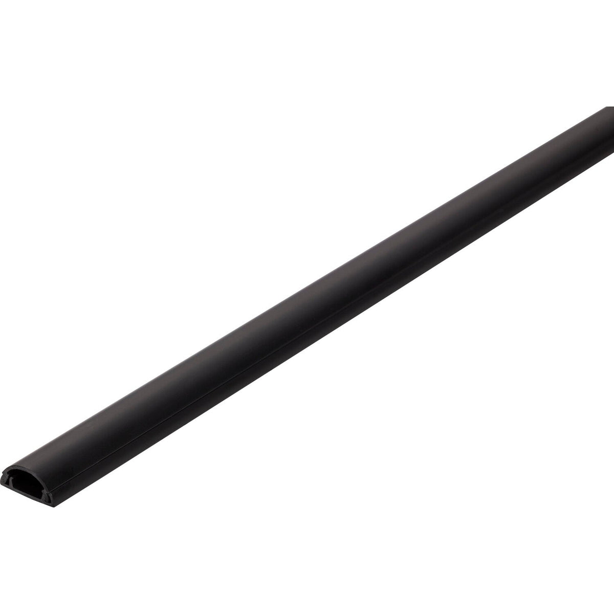 Task Lighting T-WM-90-BK Plastic Wire Manager with Adhesive Backing, 90" Black