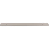 Top Knobs TK3285BSN Radcliffe 8 13/16" Center to Center Pull Backplate Brushed Satin Nickel
