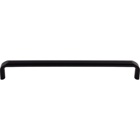 Top Knobs TK876BLK Exeter 8 13/16" Center to Center Bar Pull Flat Black