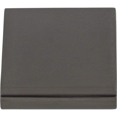 Top Knobs TK500AG Europa 5/8" Center to Center Finger Pull Ash Gray