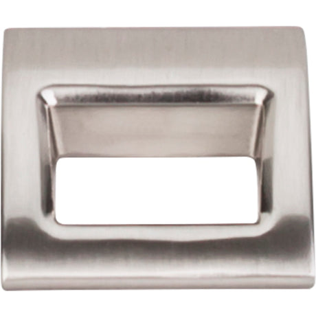 Top Knobs TK615BSN Tango Center to Center Finger Pull Brushed Satin Nickel