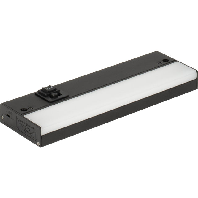 Task Lighting L-BL09-BK-TW-TW 9-1/2" 120-Volt Bar Light, Dimmable and 3-Color Selectable Black