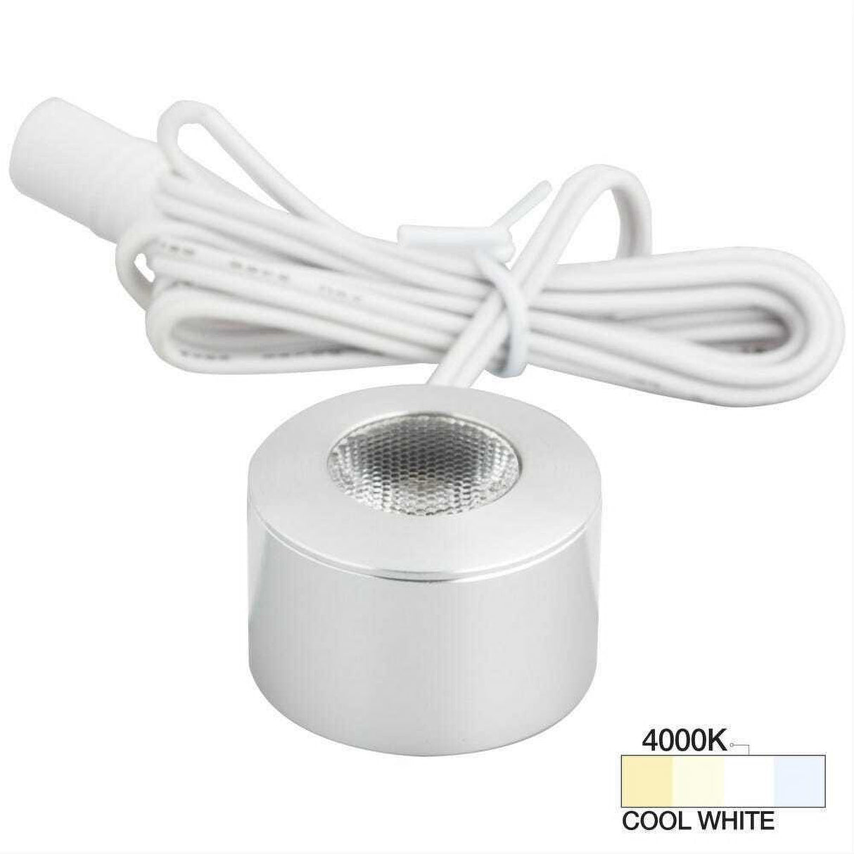 Task Lighting L-MR-CL-1BA-40 Round Mini Puck Light