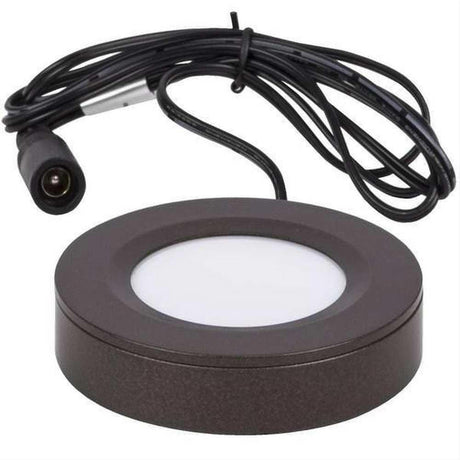 Task Lighting L-PS-FR-3BZ-30 Illumaled Pearl Series Led Puck Light Bronze