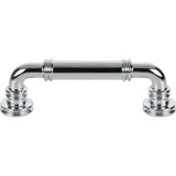 Top Knobs TK3141PC Cranford 3 3/4" Center to Center Bar Pull Polished Chrome