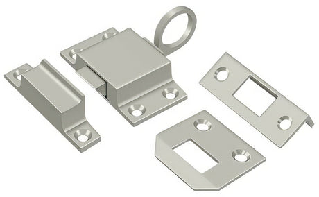 Deltana TC80U15 brushed nickel transom catch
