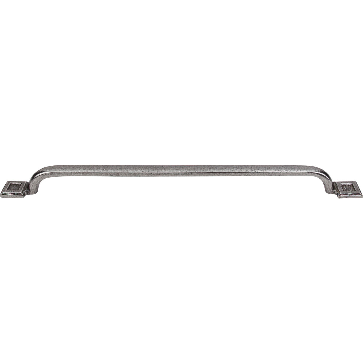 Top Knobs M1826 Square Inset 18" Center to Center Bar Pull Cast Iron