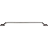 Top Knobs M1826 Square Inset 18" Center to Center Bar Pull Cast Iron