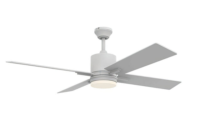 Craftmade TEA52W4 white ceiling fan blades included