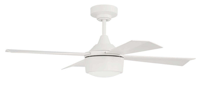 Craftmade THO42W4 white ceiling fan blades included