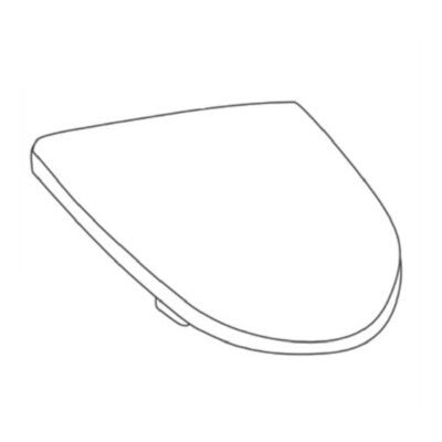 Toto THU574#11 THU574 Round Chloe Lid Assembly Colonial White