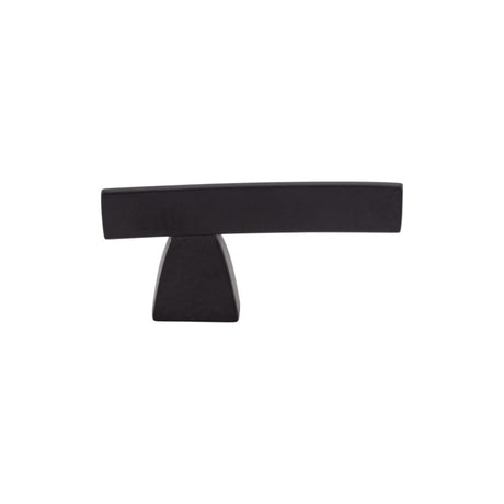 Top Knobs TK2BLK Arched 2 1/2" Length Novelty Knob Flat Black