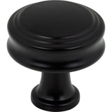 Top Knobs TK3190BLK flat black cabinet knob
