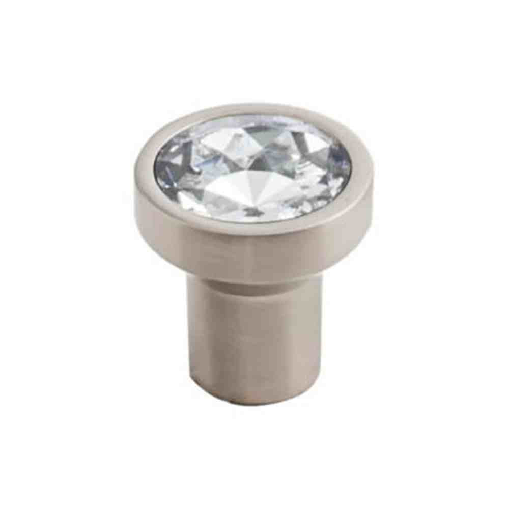 Top Knobs TK736BSN brushed satin nickel glass cabinet knob