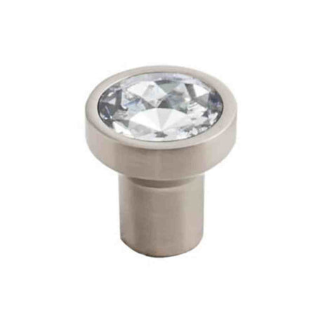 Top Knobs TK736BSN brushed satin nickel glass cabinet knob