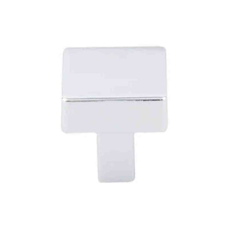 Top Knobs TK740PC polished chrome square cabinet knob