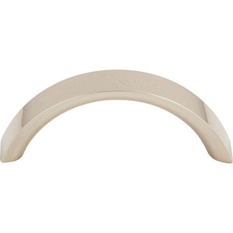 Top Knobs M1737 Crescent 3" Center to Center Bar Pull Polished Nickel