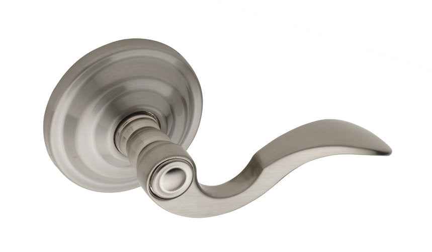 Copper Creek TL4290SS satin stainless single dummy door lever