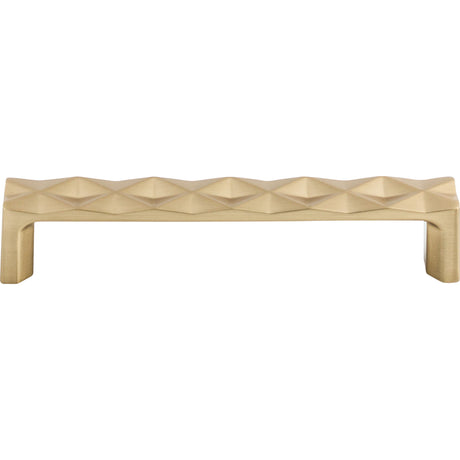 Top Knobs TK562HB Quilted 5 1/16" Center to Center Bar Pull Honey Bronze