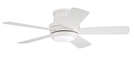 Craftmade TMPH44W5 white ceiling fan blades included