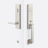 Sure-Loc TN507-BS 15 satin nickel single cylinder handleset with trim
