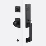 Sure-Loc TN507-OK FBL flat black single cylinder handleset with trim