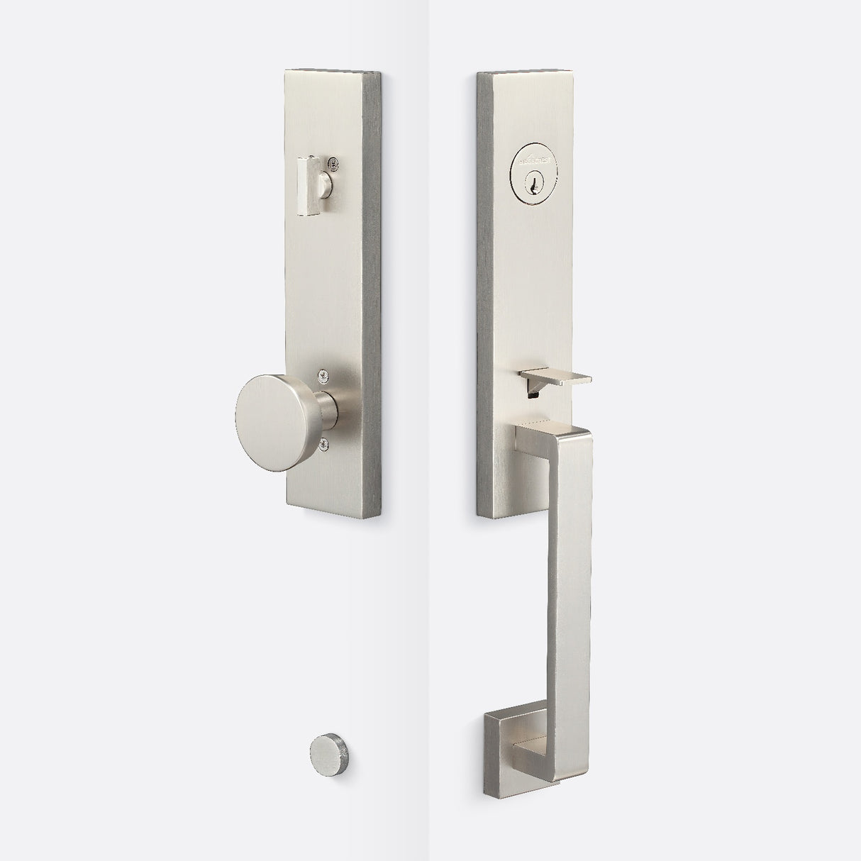 Sure-Loc TN507-ZT 15 satin nickel single cylinder handleset with trim