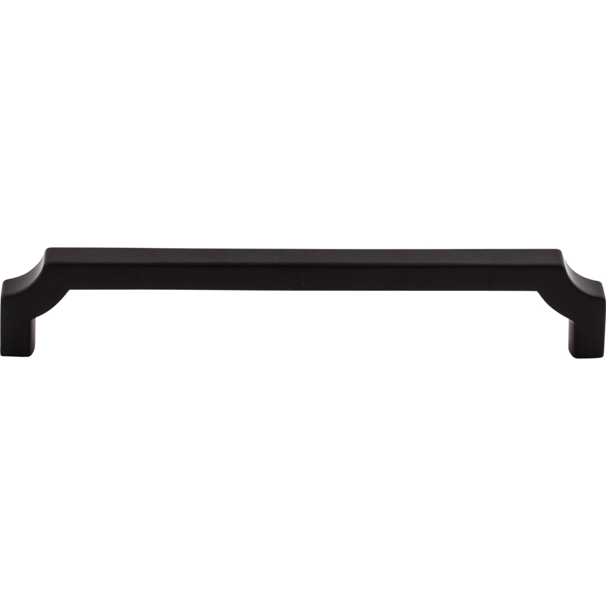 Top Knobs TK3023BLK Davenport 6 5/16" Center to Center Bar Pull Flat Black