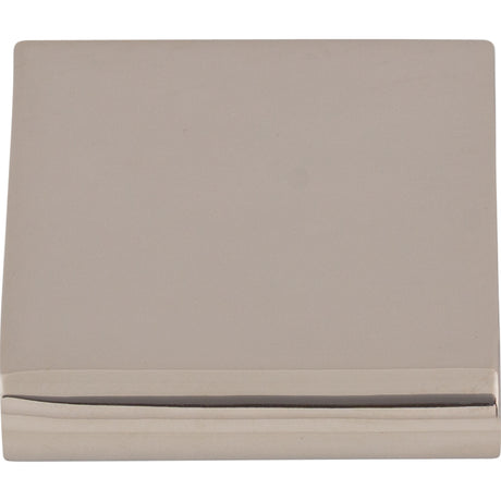 Top Knobs TK500PN Europa 5/8" Center to Center Finger Pull Polished Nickel